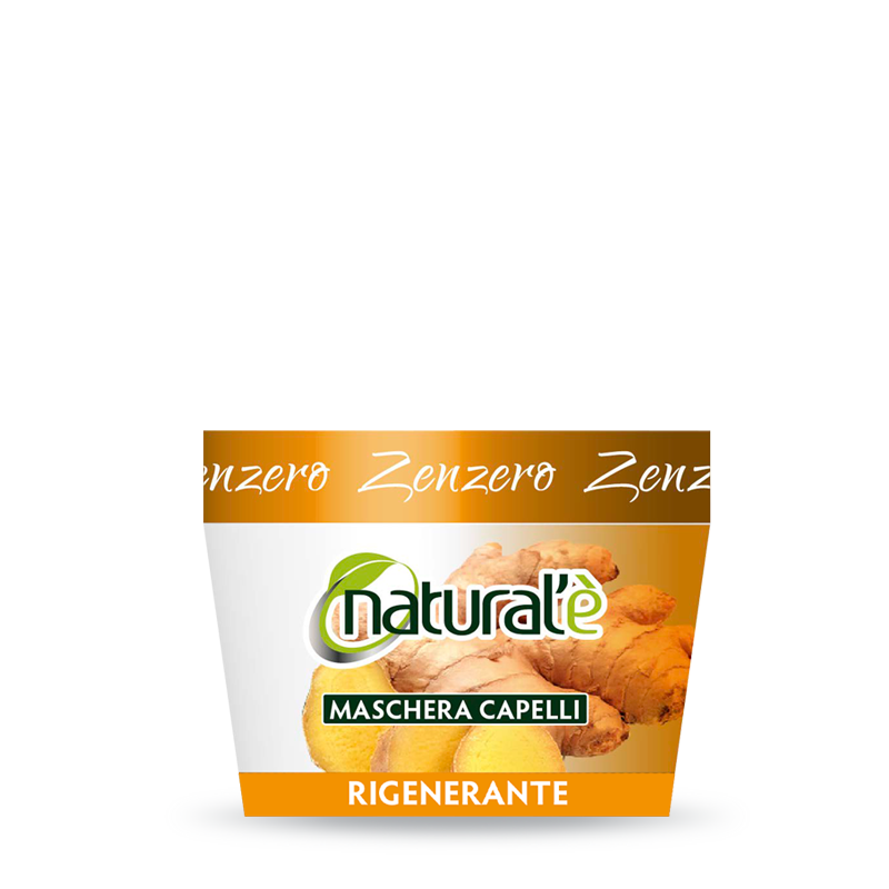 Natural’è Maschera Per Capelli Hair Food Rigenerante Zenzero 500 Ml