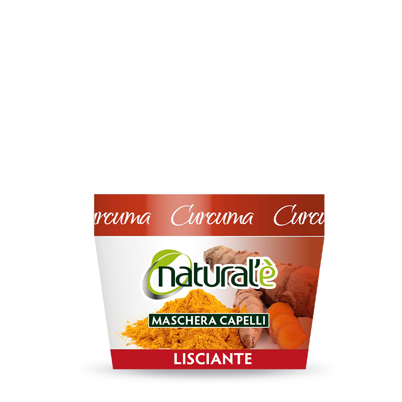 Natural’è Maschera Per Capelli Hair Food Lisciante Curcuma 500 Ml