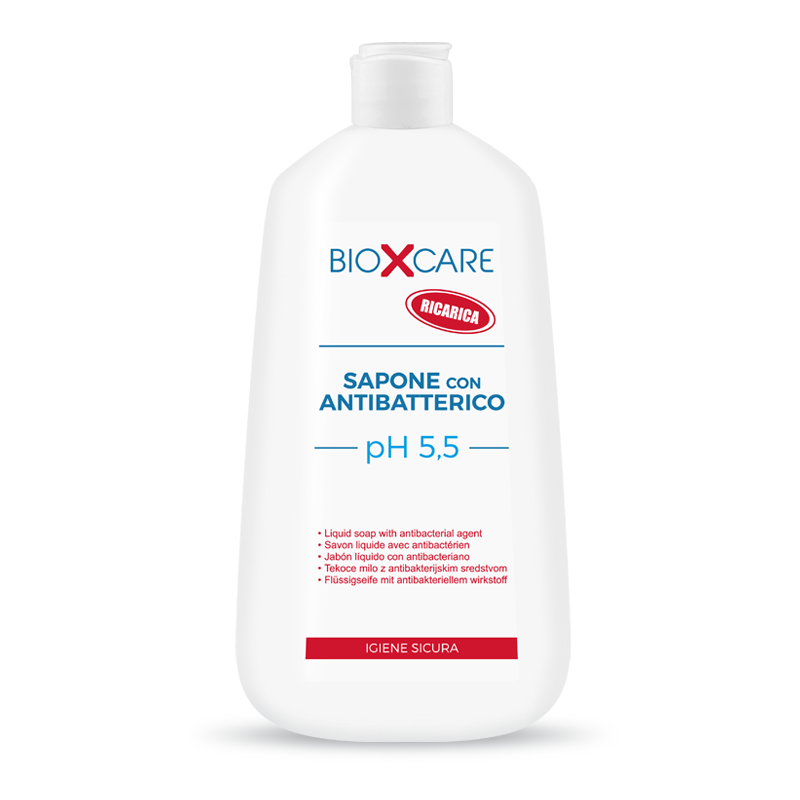 Bioxcare Sapone Mani Con Antibatterico Ricarica 1000ml