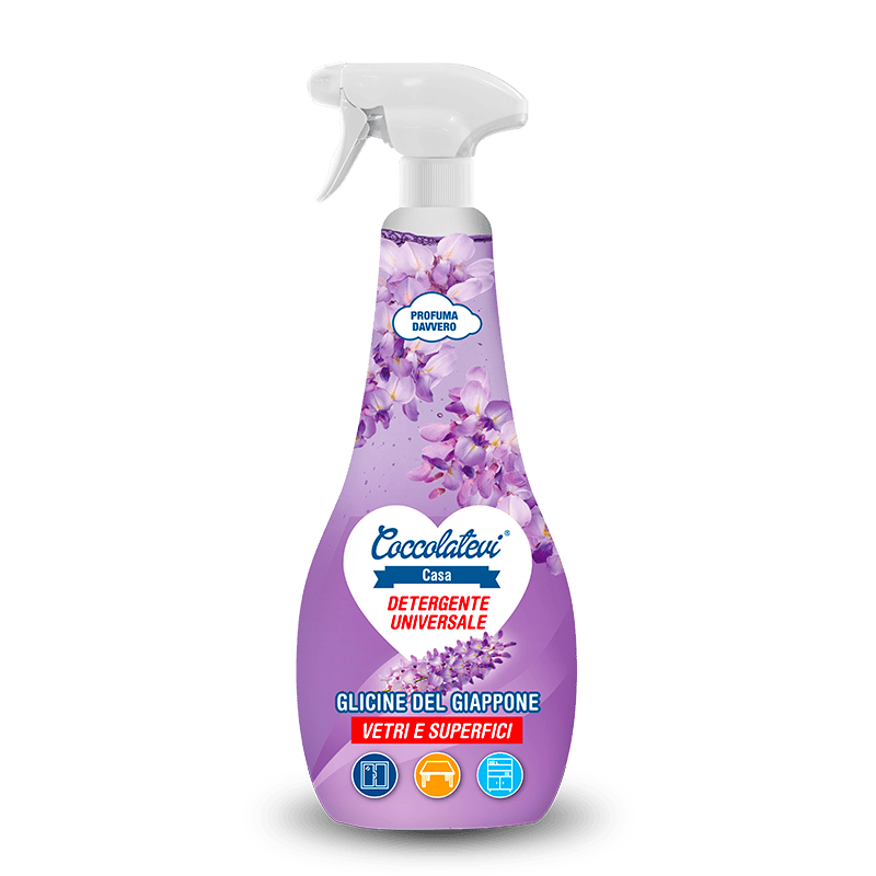 Detergente per vetri e superfici Glicine del Giappone 750 ml