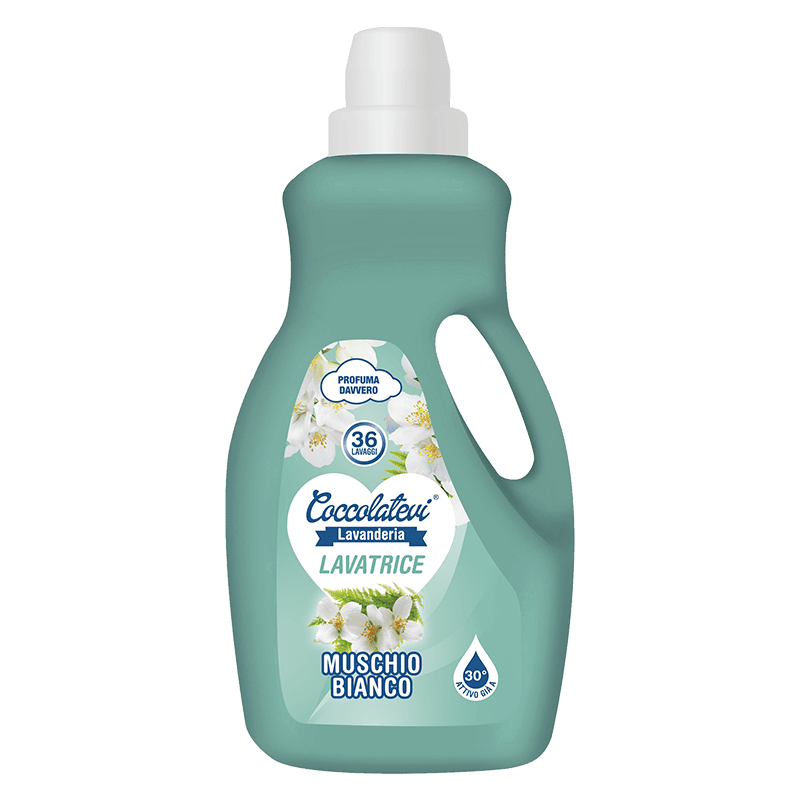 Lavatrice Muschio Bianco 1800 ml