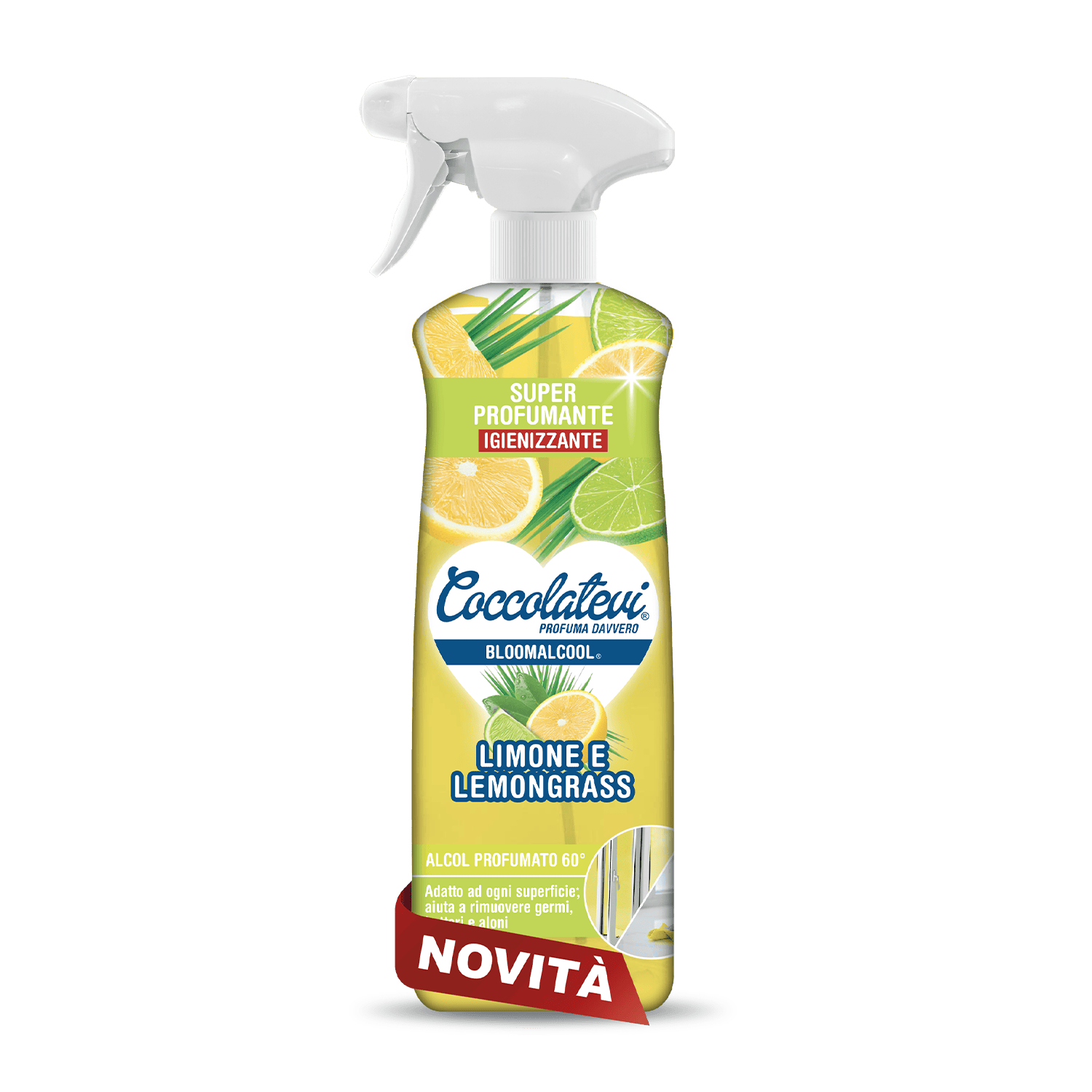 Bloomalcool 60° Limone e Lemongrass 750 ml