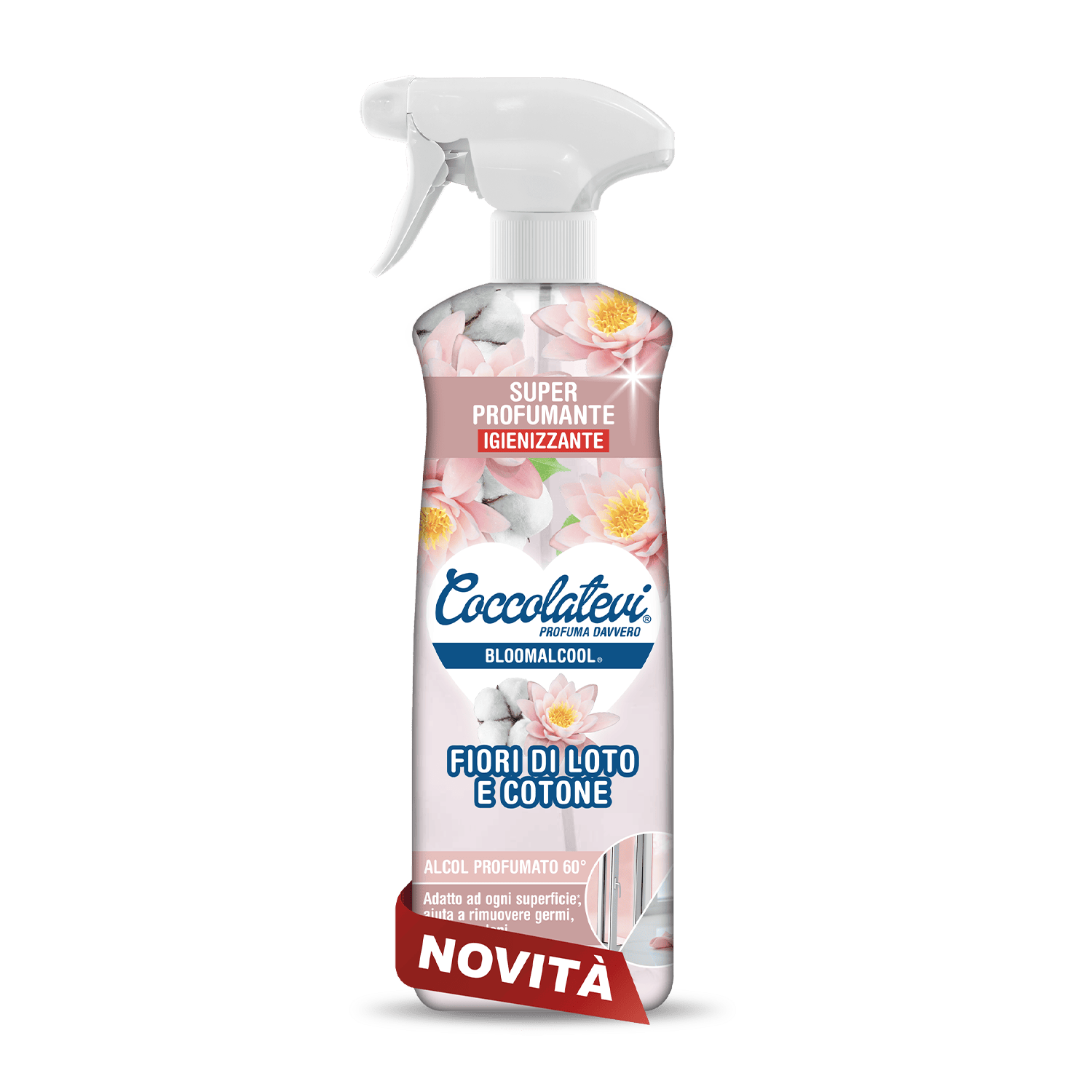 Bloomalcool 60° Fiori di Loto e Cotone 750 ml