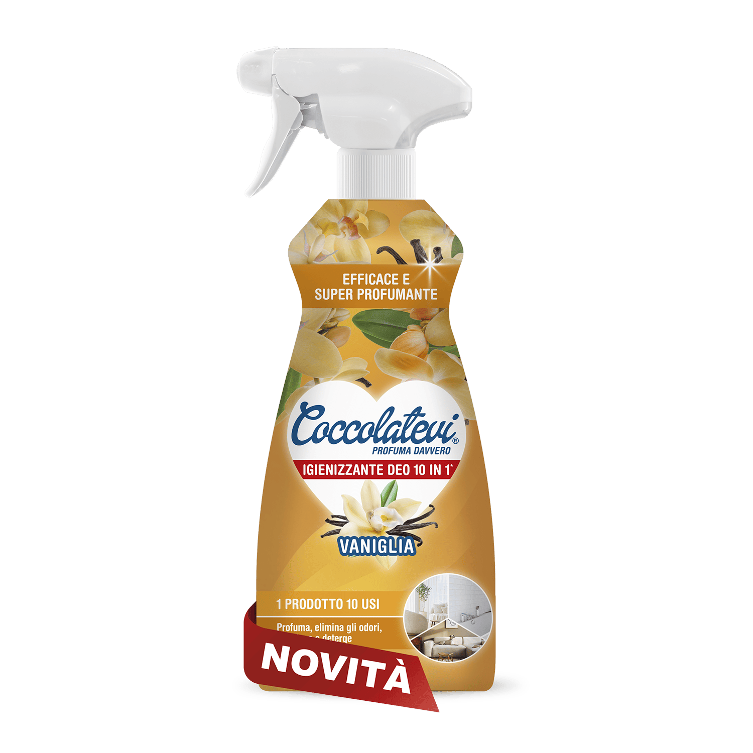 Igienizzante Deo 10 in 1 Vaniglia 500ml