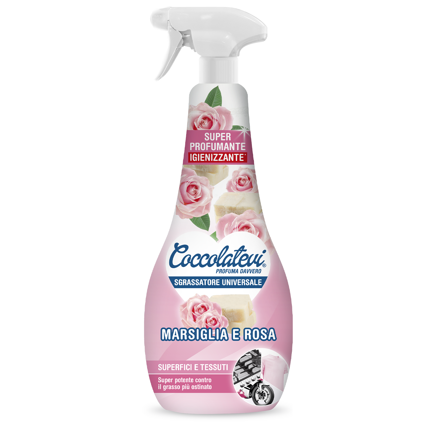 Sgrassatore Marsiglia e Rosa 750 ml